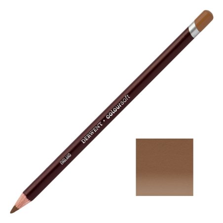 Brown Earth Derwent Coloursoft Pencils