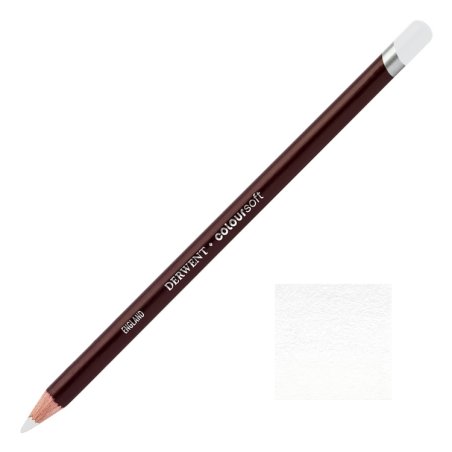 White Derwent Coloursoft Pencils