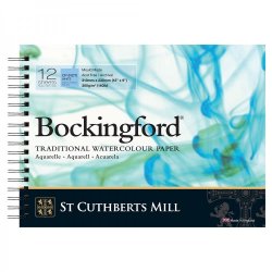 Bockingford Spiral Watercolour Pad 12" x 9"
