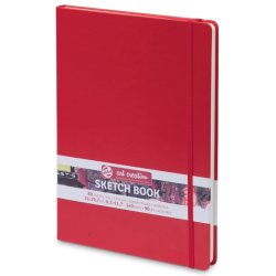 Royal Talens Art Creation Red Hardback Sketchbook 21cm x 30cm