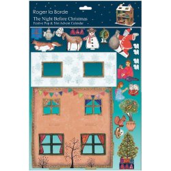 Roger la Borde - Pop & Slot 3D The Night Before Christmas Advent Calendar