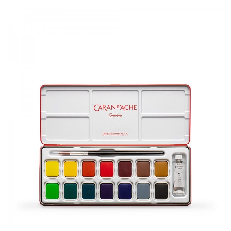 Caran d'Ache Classic 15 Gouache Studio Set