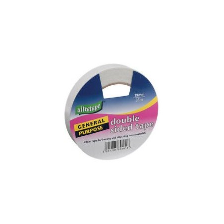 Ultratape - Double Sided Tape - 19mm x 33m