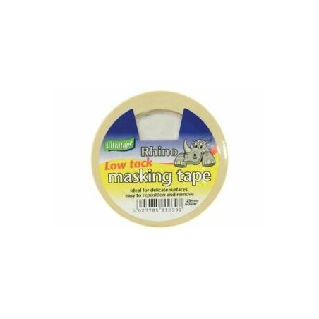 Ultratape - Low Tack Masking Tape - 25mm x 50m