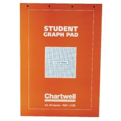 Student Graph Pad A3 30sheets 1/5/10mm 70g 4H