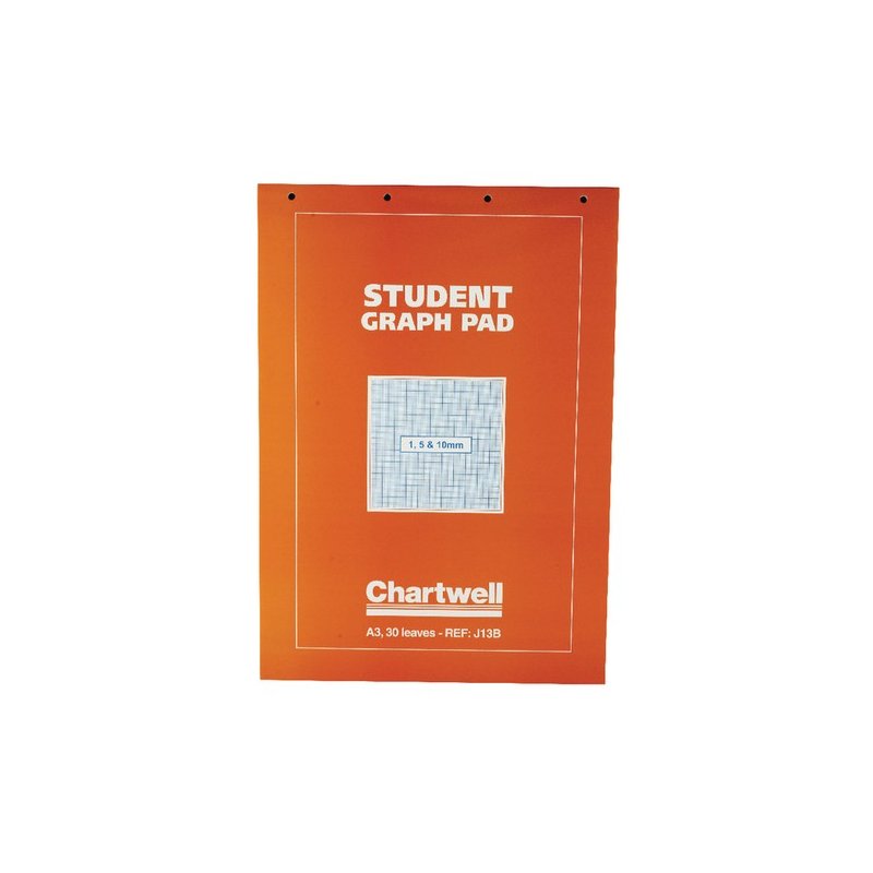 Student Graph Pad A3 30sheets 1/5/10mm 70g 4H