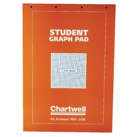 Student Graph Pad A3 30sheets 1/5/10mm 70g 4H