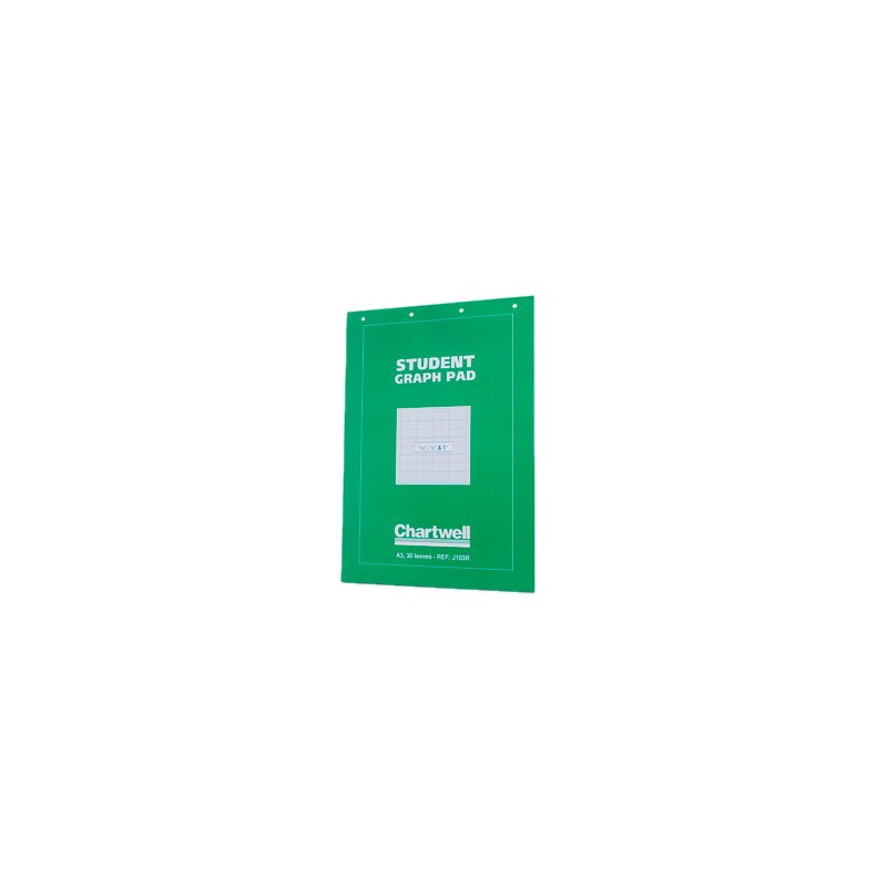 Student Graph Pad A3 30sh 1/10 - 1/2 & 1" 70g