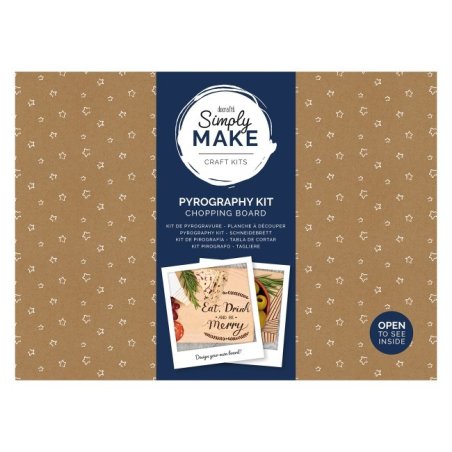 Simply Make Pyrography Kit - Chopping Board