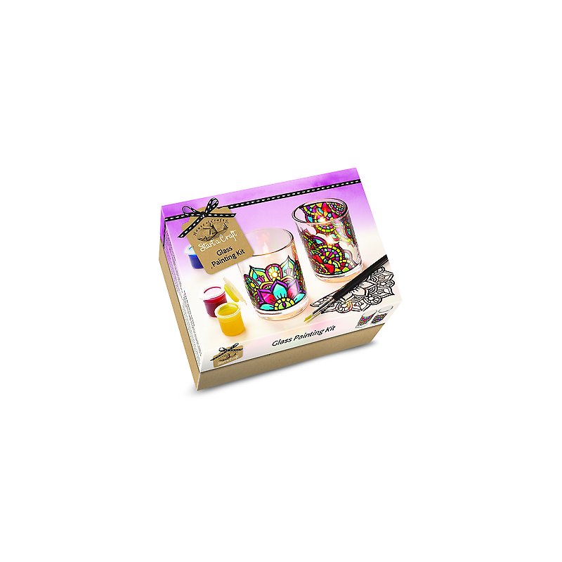Glass Painting Kit - Mini Kit - House of Crafts — House of Crafts