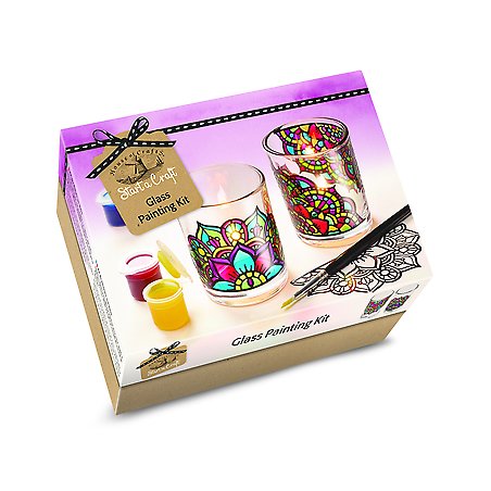House of Crafts Start A Craft Glass Painting Kit
