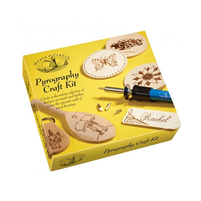 House of Crafts Pyrography Craft Kit