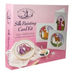 House of Crafts Silk Painting Card Kit