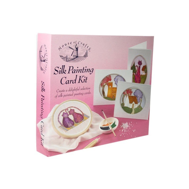 House of Crafts Silk Painting Card Kit