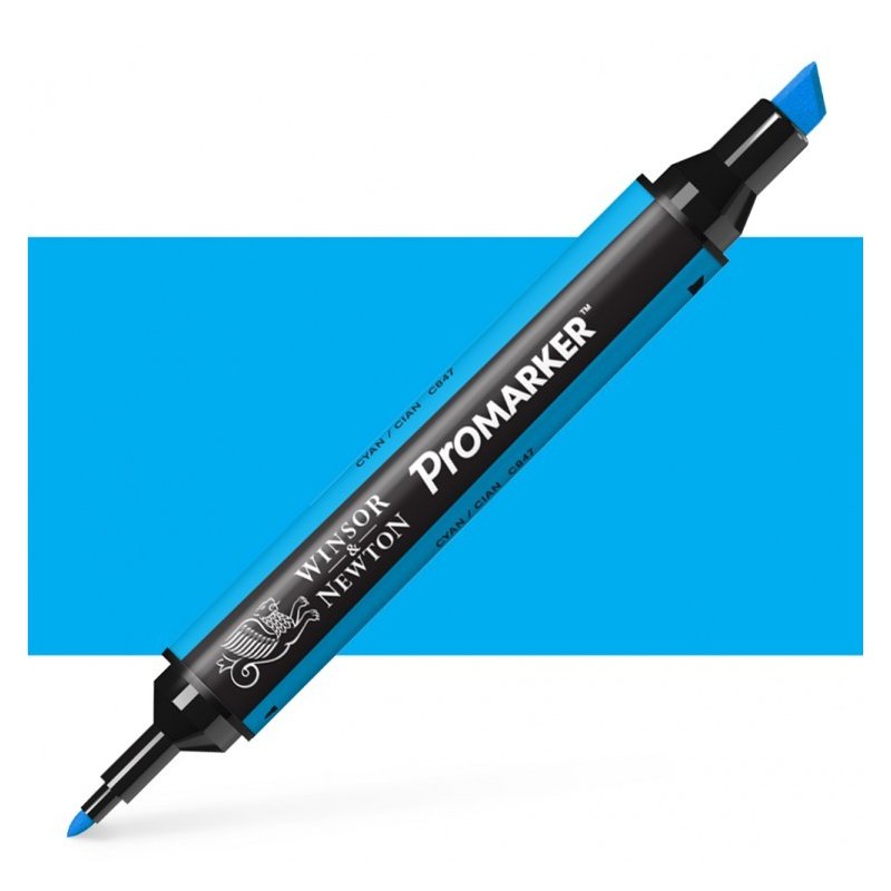 Winsor & Newton Promarker - Cyan Winsor & Newton Promarker - Cyan