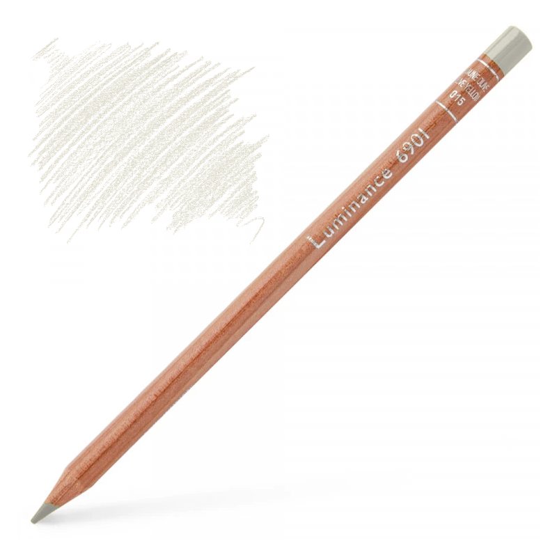 Caran d'Ache Luminance 6901 Colour Pencil - Buff Titanium Caran d'Ache Luminance 6901 Colour Pencil - Buff Titanium