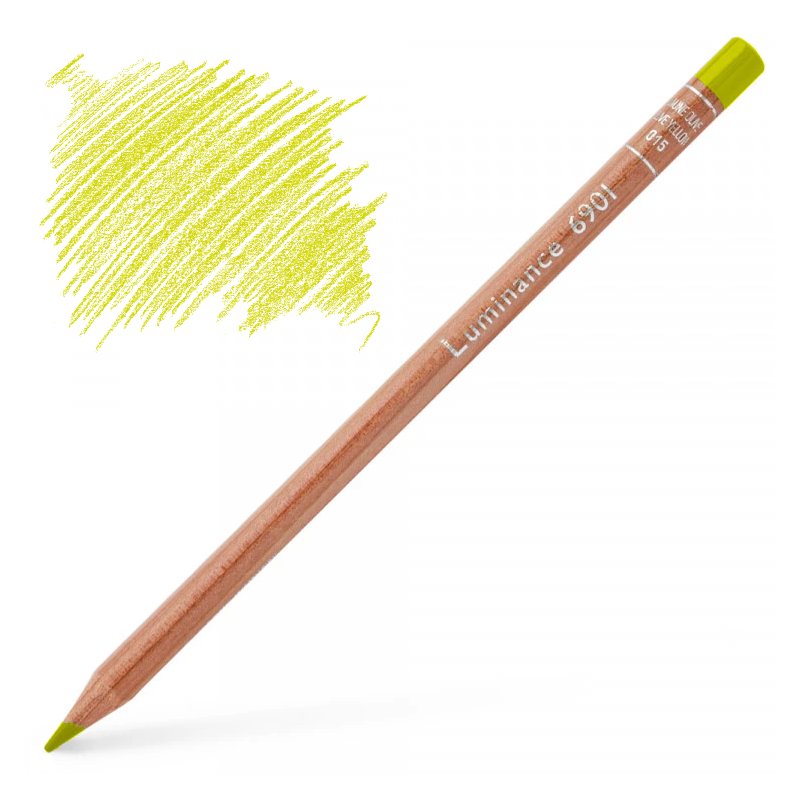 Caran d'Ache Luminance 6901 Colour Pencil - Lemon Yellow