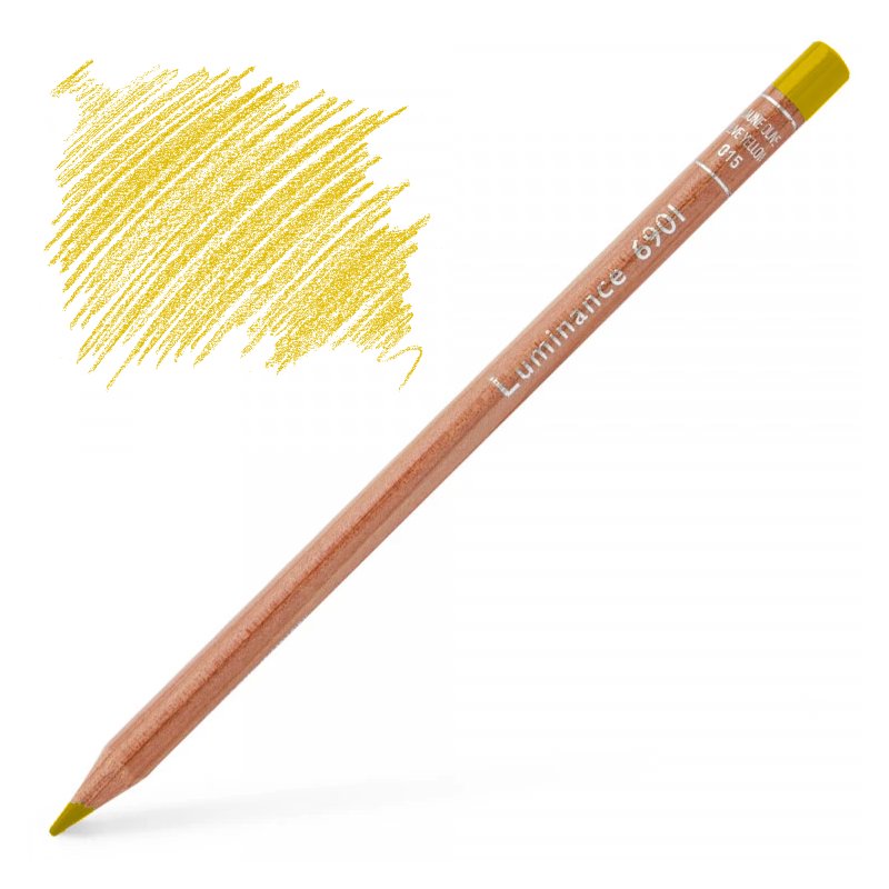 Caran d'Ache Luminance 6901 Colour Pencil - Golden Bismuth Yellow