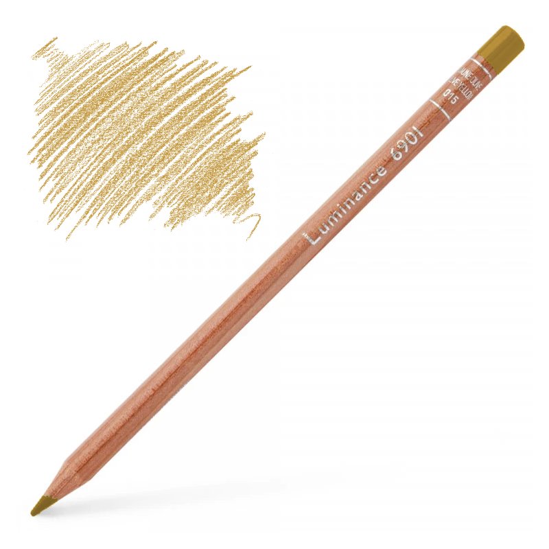 Caran d'Ache Luminance 6901 Colour Pencil - Indian Yellow