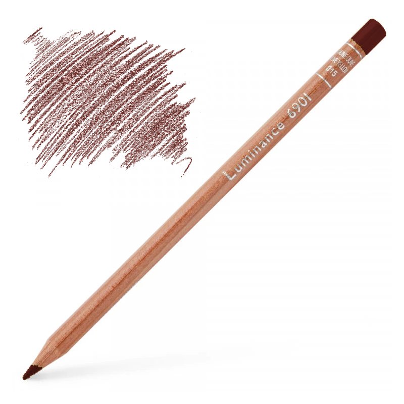 Caran d'Ache Luminance 6901 Colour Pencil - Perylene Brown