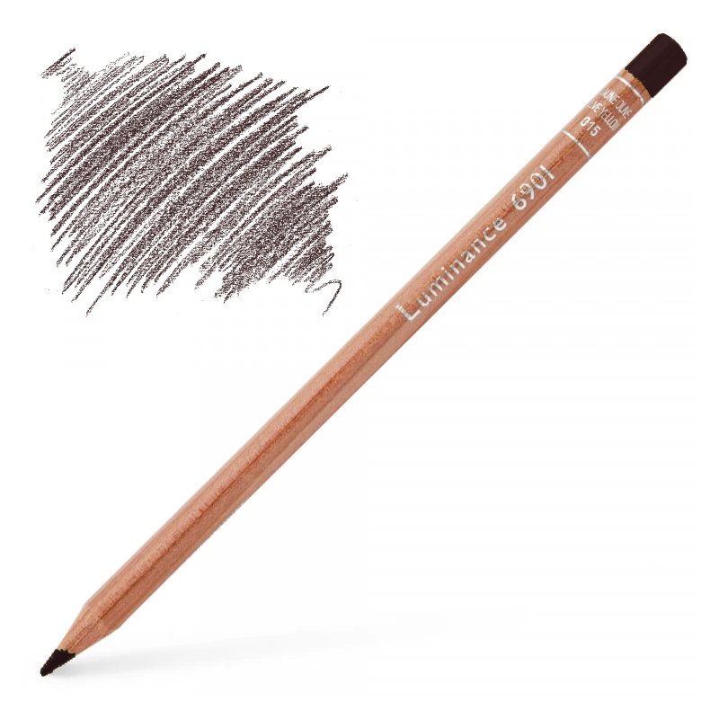 Caran d'Ache Luminance 6901 Colour Pencil - Carmine Lake