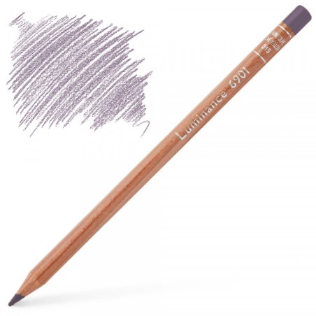 Caran d'Ache Luminance 6901 Colour Pencil - Manganese Violet