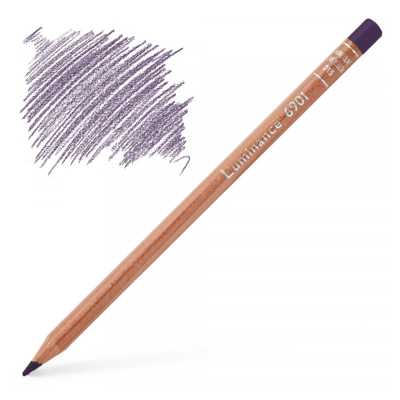 Caran d'Ache Luminance 6901 Colour Pencil - Violet Brown