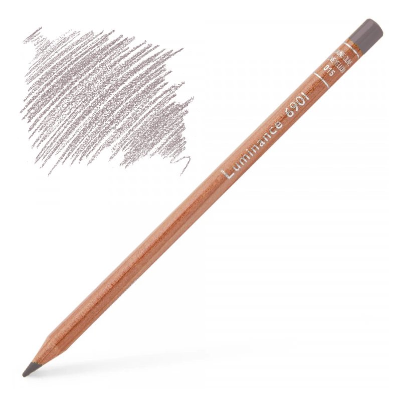 Caran d'Ache Luminance 6901 Colour Pencil - Violet Grey