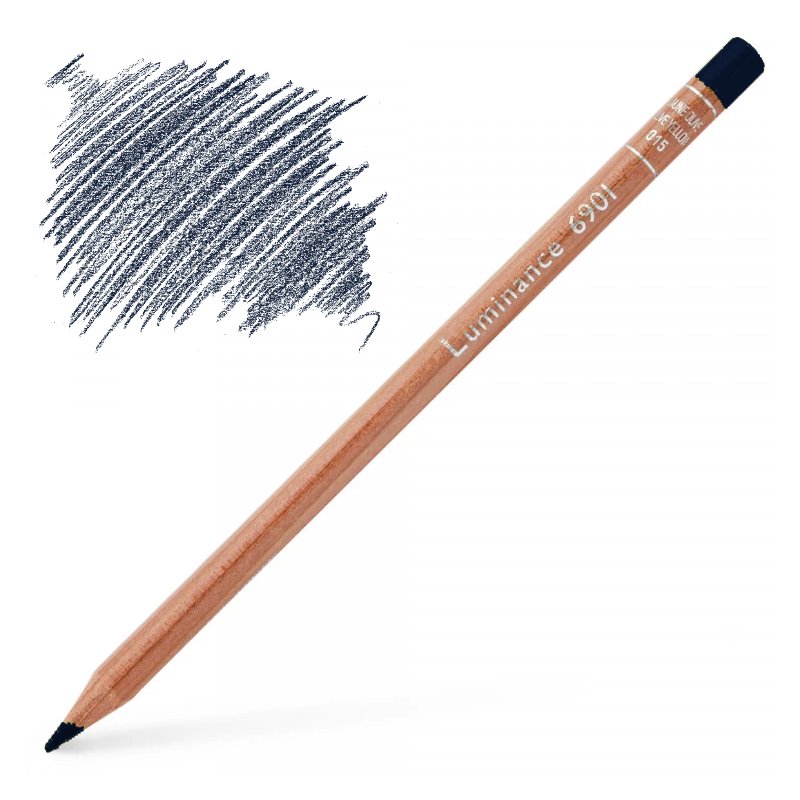 Caran d'Ache Luminance 6901 Colour Pencil - Indanthrone Blue