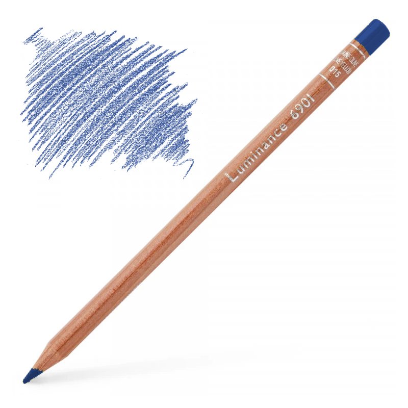 Caran d'Ache Luminance 6901 Colour Pencil - Phthalocyanine Blue