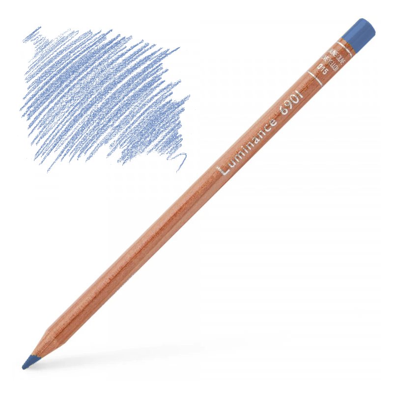 Caran d'Ache Luminance 6901 Colour Pencil - Genuine Cobalt Blue