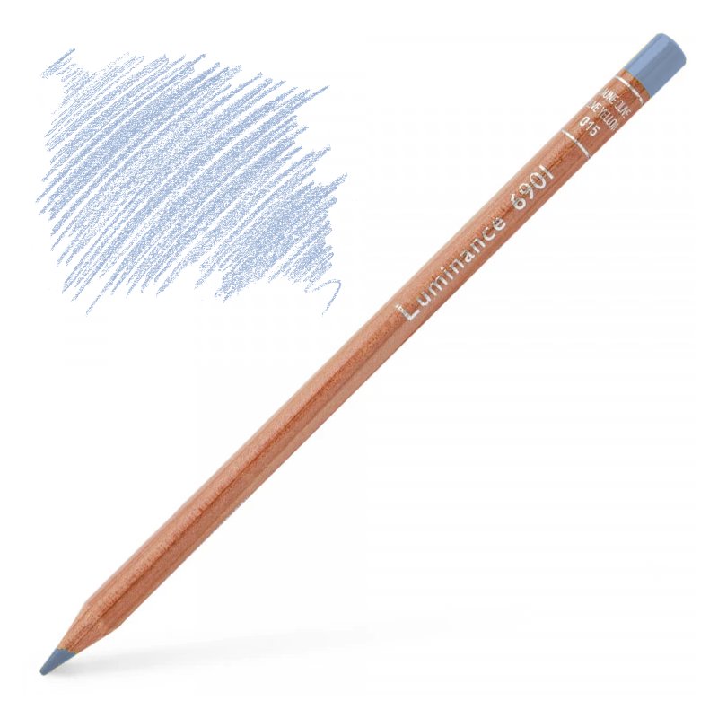 Caran d'Ache Luminance 6901 Colour Pencil - Light Cobalt Blue