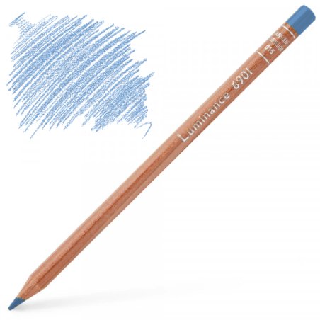 Caran d'Ache Luminance 6901 Colour Pencil - Turquoise Blue