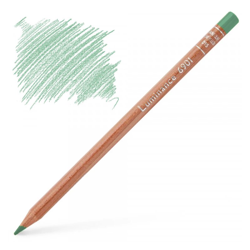Caran d'Ache Luminance 6901 Colour Pencil - Light Malachite Green Caran d'Ache Luminance 6901 Colour Pencil - Light Malachite Green