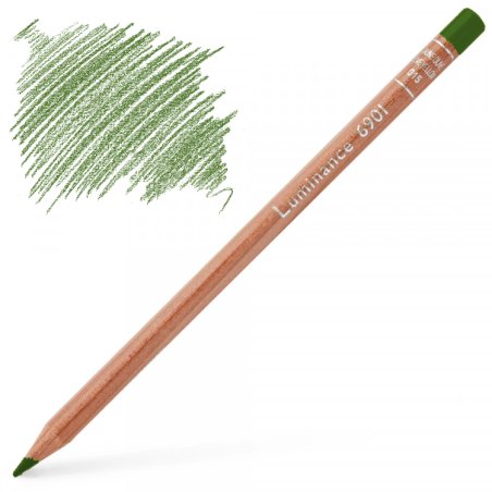 Caran d'Ache Luminance 6901 Colour Pencil - Moss Green