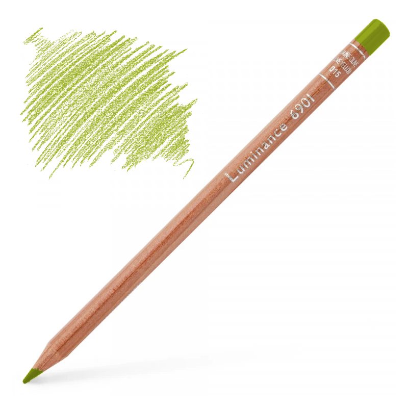 Caran d'Ache Luminance 6901 Colour Pencil - Olive Yellow