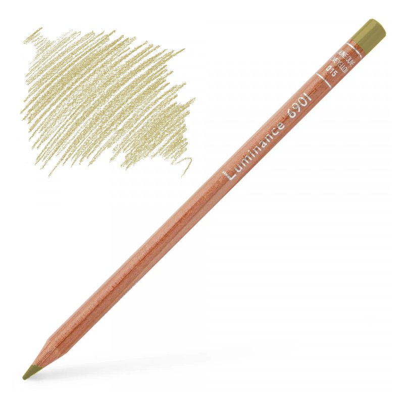 Caran d'Ache Luminance 6901 Colour Pencil - Olive Brown 10%
