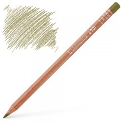 Caran d'Ache Luminance 6901 Colour Pencil - Olive Brown 50%