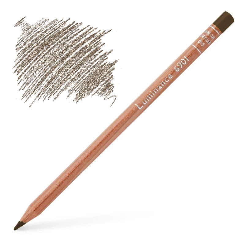 Caran d'Ache Luminance 6901 Colour Pencil - Raw Umber