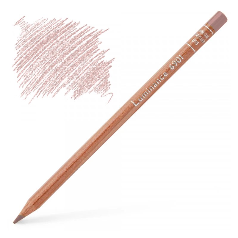 Caran d'Ache Luminance 6901 Colour Pencil - Burnt Sienna 10%