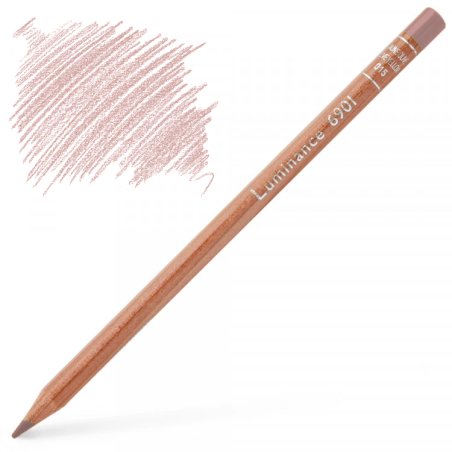 Caran d'Ache Luminance 6901 Colour Pencil - Burnt Sienna 10%