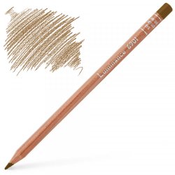 Caran d'Ache Luminance 6901 Colour Pencil - Brown Ochre