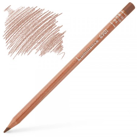 Caran d'Ache Luminance 6901 Colour Pencil - Dark Flesh 5%
