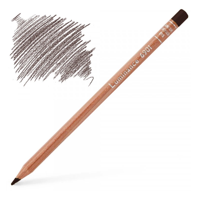Caran d'Ache Luminance 6901 Colour Pencil - Dark Flesh Caran d'Ache Luminance 6901 Colour Pencil - Dark Flesh