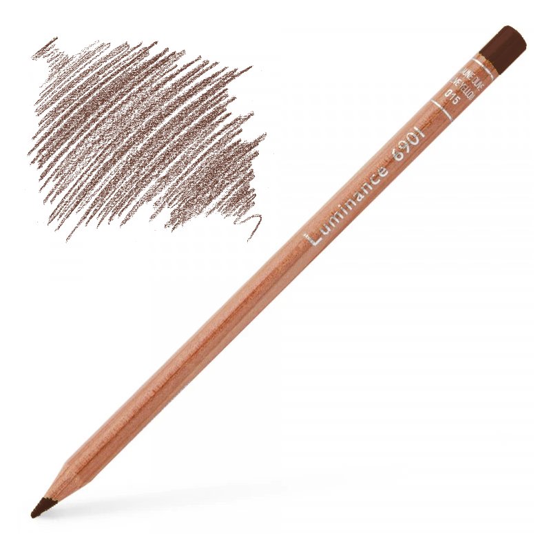 Caran d'Ache Luminance 6901 Colour Pencil - Burnt Sienna