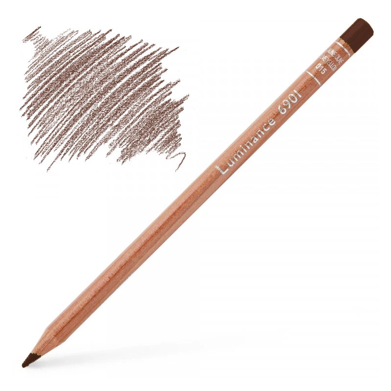 Caran d'Ache Luminance 6901 Colour Pencil - Burnt Sienna Caran d'Ache Luminance 6901 Colour Pencil - Burnt Sienna