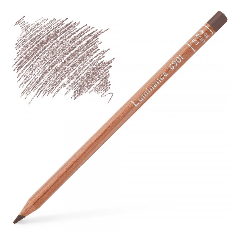 Caran d'Ache Luminance 6901 Colour Pencil - Sepia 50%