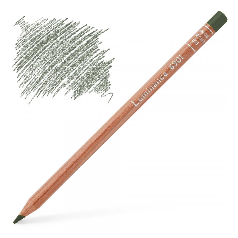 Caran d'Ache Luminance 6901 Colour Pencil - French Grey