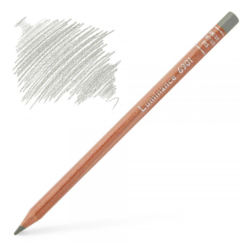 Caran d'Ache Luminance 6901 Colour Pencil - French Grey 10%