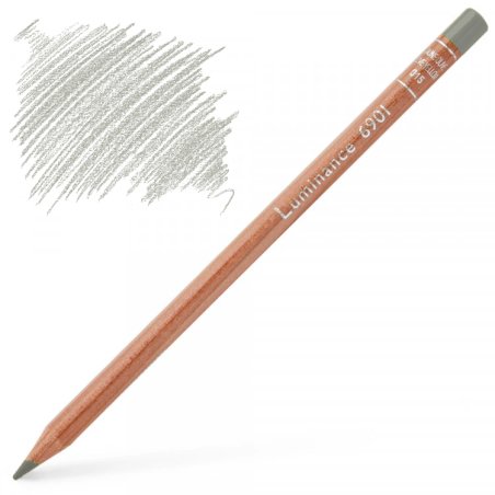 Caran d'Ache Luminance 6901 Colour Pencil - French Grey 10%